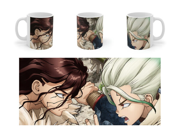 Taza Tsukasa y Senku Dr Stone