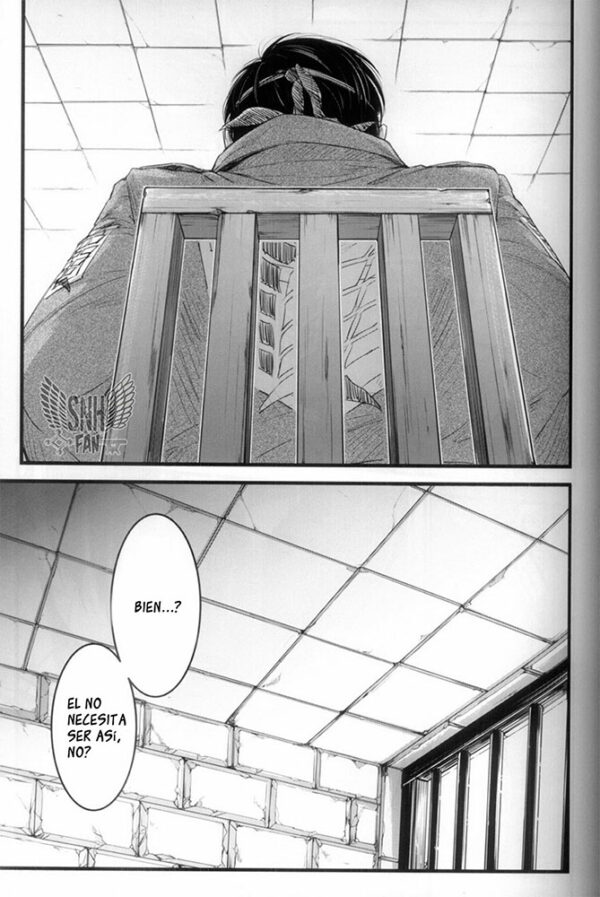 Doujin Sediento Eren x Levi - Imagen 2