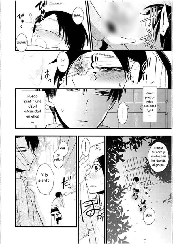Doujin Borderland Eren x Levi - Imagen 3
