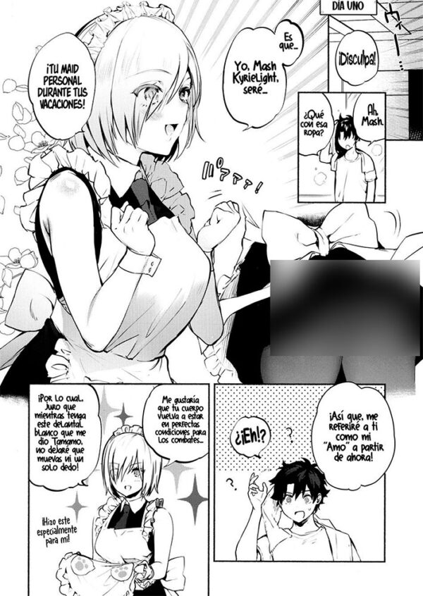 Doujin Mi Maid kouhai cuida de mi - Imagen 3