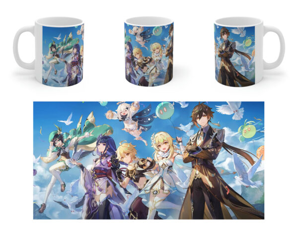 Taza Genshin Impact Arcontes