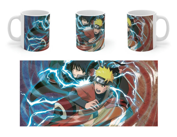 Taza Naruto y Sasuke
