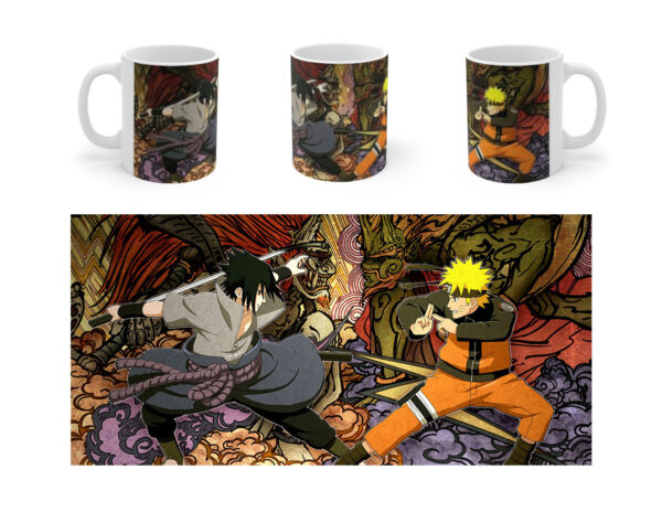 Taza Naruto vs Sasuke