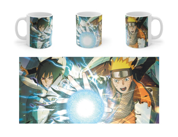 Taza Naruto y Sasuke