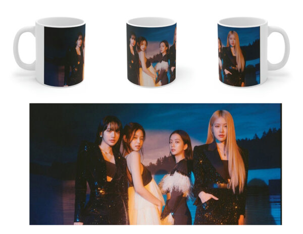 Taza Black Pink