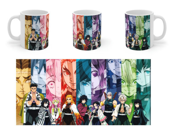 Taza Kimetsu no Yaiba Pilares