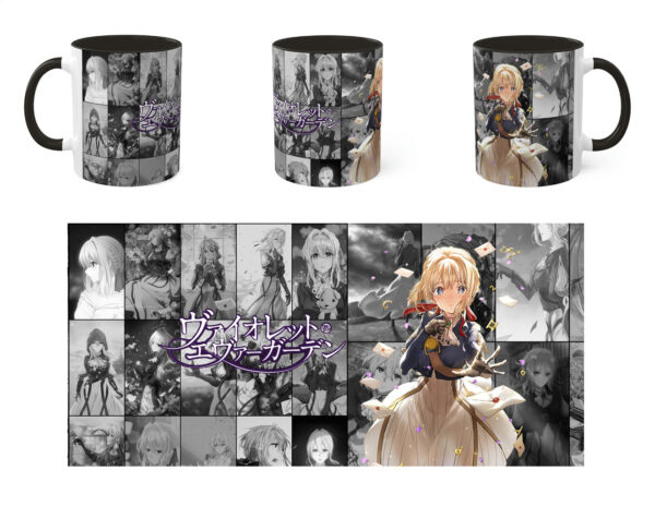 Taza tipo manga Violet Evergardeen