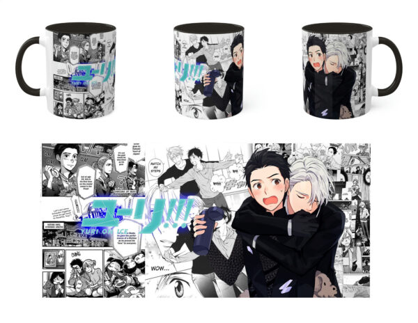 Taza tipo manga Yuri on Ice
