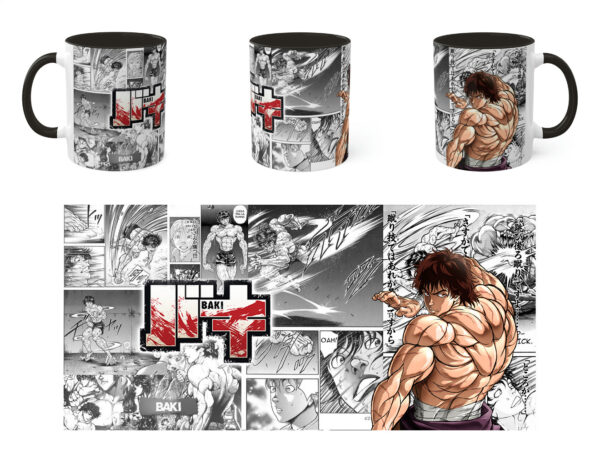 Taza tipo manga Baki