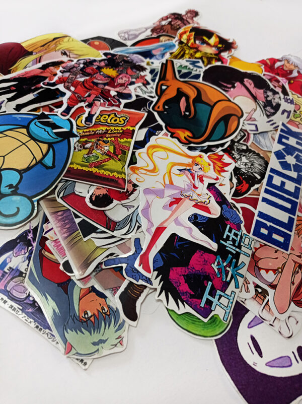 Set de imágenes Random de 100 Stickers troquelados - Imagen 3