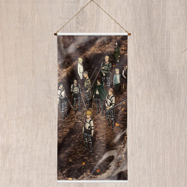 Banner Shingeki no Kyojin 40x80cm