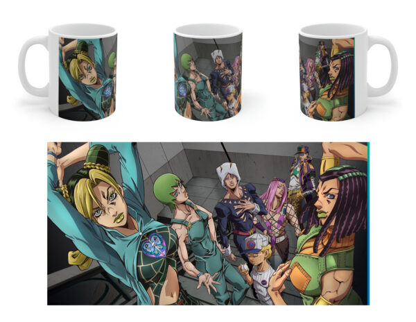 Taza Jojos Bizarre adventure Stone Ocean