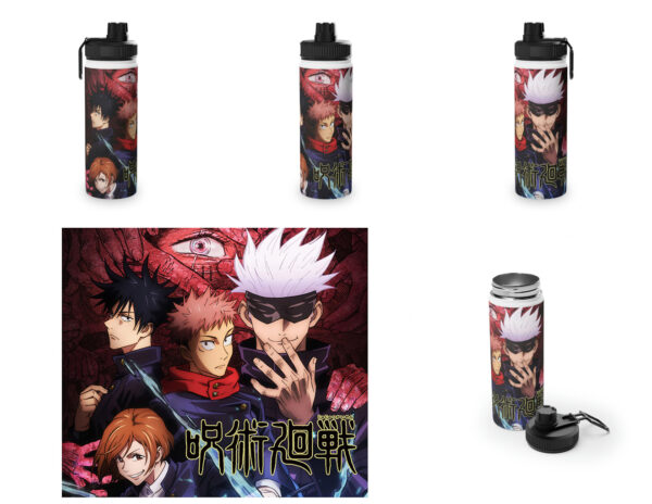 Botella Metalica Jujutsu Kaisen