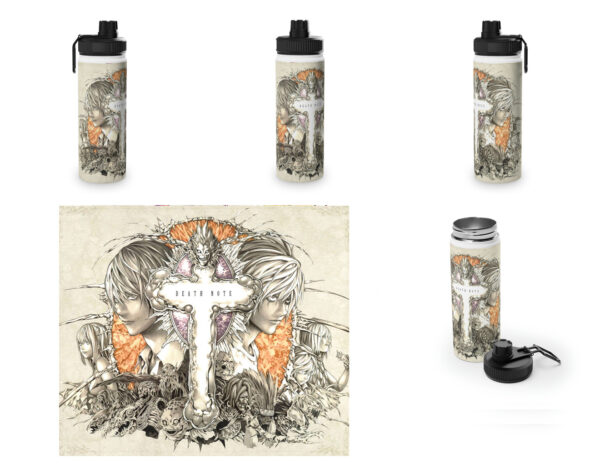 Botella metalica Death Note