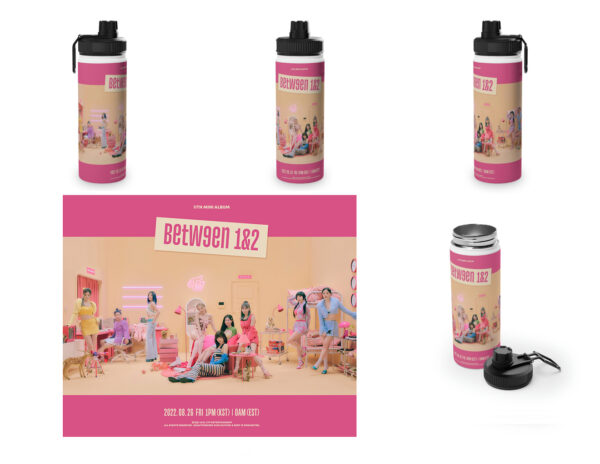 Botella metalica Twice - Between 1 & 2