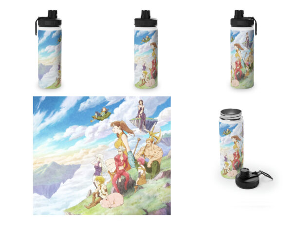 Botella metalica Nanatsu no Taizai