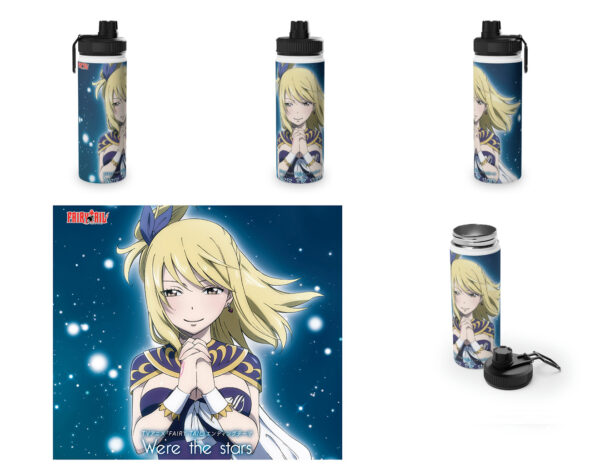 Botella metalica Fairy Tail - Lucy