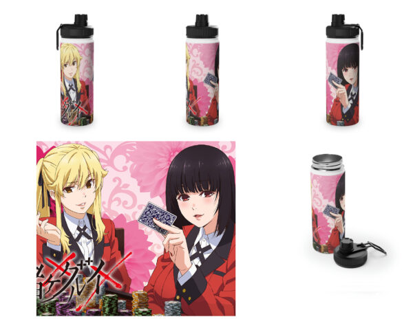 Botella metalica Kakegurui - Yumeko