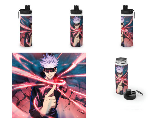 Botella metalica Jujutsu Kaisen - Saoru Gojo