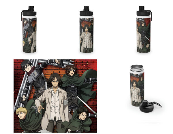 Botella metalica Shingeki no Kyojin
