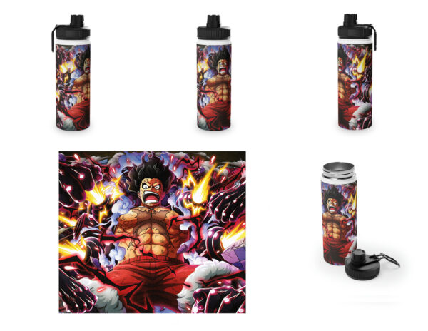 Botella metalica One Piece Luffy 4th Gear