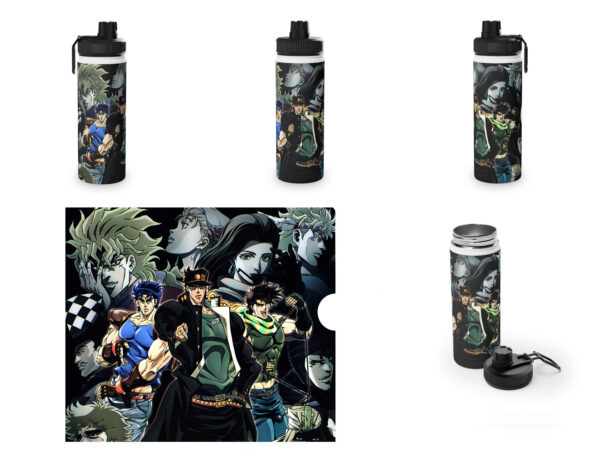 Botella metalica Jojos Bizarre Adventure