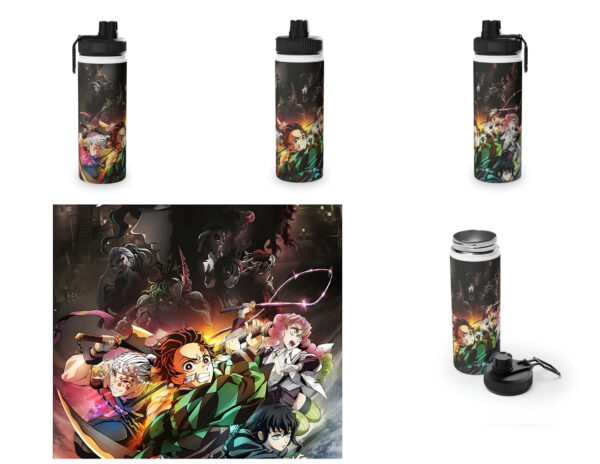Botella metalica Kimetsu no Yaiba