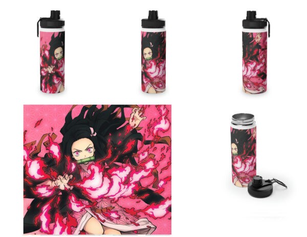 Botella metalica Kimetsu no Yaiba - Nezuko