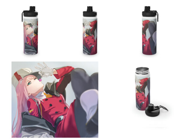 Botella metalica Darling in the Franxx - Zero Two