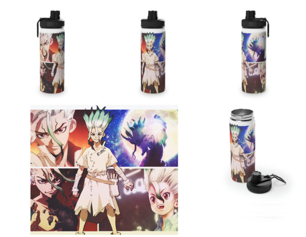 Botella metalica Dr Stone - Senku