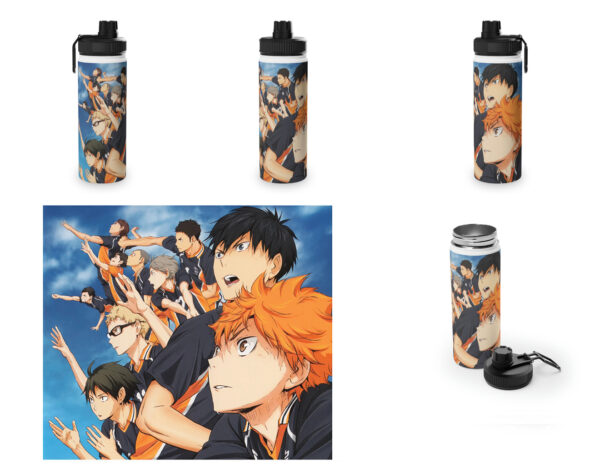 Botella metalica Haikyu