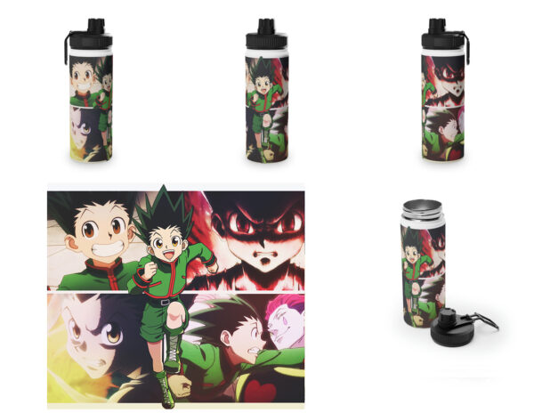 Botella metalica Hunter x Hunter - Gon Freecs