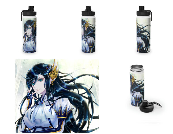 Botella metalica Record of Ragnarok -  Brunhilde