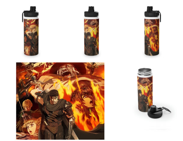 Botella metalica Berserk