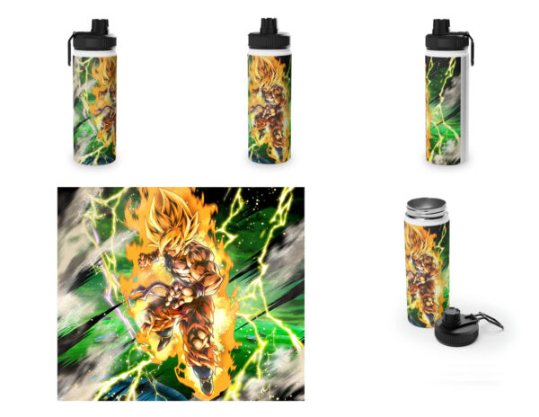 Botella metalica Dragon Ball Super Goku