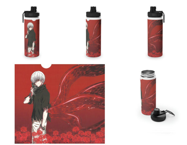 Botella metalica Tokyo Ghoul - Kaneki Ken