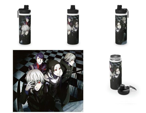 Botella metalica Tokyo Ghoul