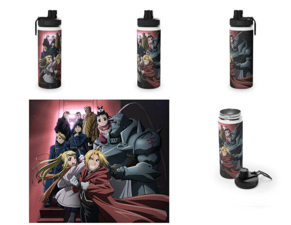 Botella metalica FullMetal Alchemist