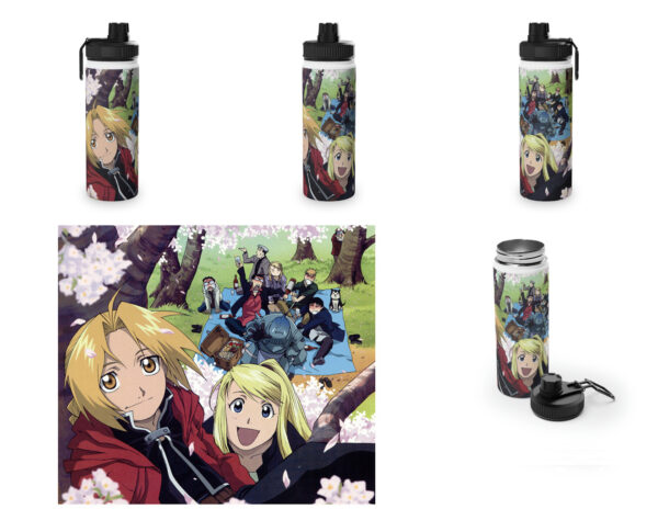Botella metalica FullMetal Alchemist