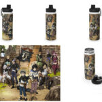 Botella metalica Black Clover