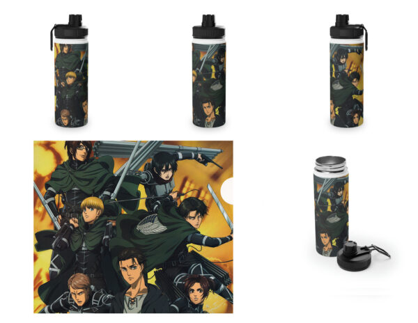 Botella metalica Shingeki no Kyojin