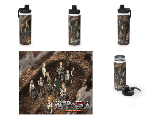 Botella metalica Shingeki no Kyojin