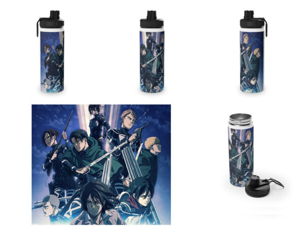 Botella metalica Shingeki no Kyojin