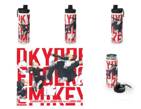 Botella metalica Tokyo Revengers - Mikey