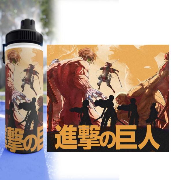 Termo metálico Shingeki no Kyojin - Legion de reconocimiento