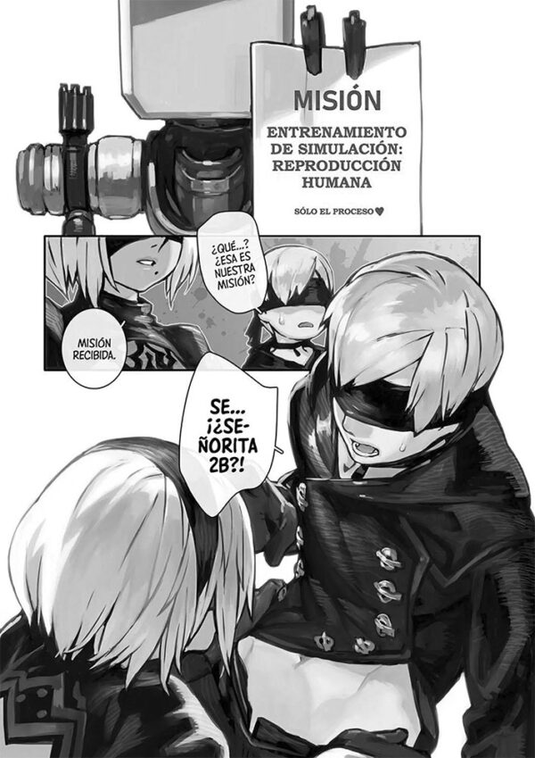Doujin Nier Automata - 2B - Imagen 3