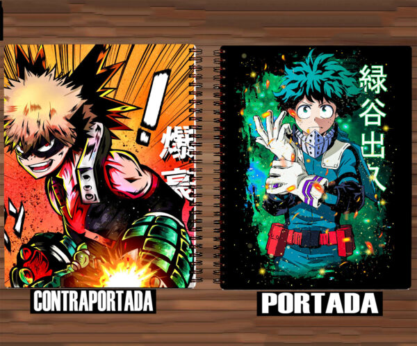 532 - Cuaderno / Libreta - Boku no Hero Academia