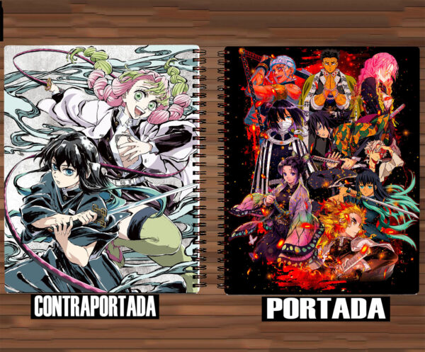 539- Cuaderno / Libreta - Kimetsu No Yaiba