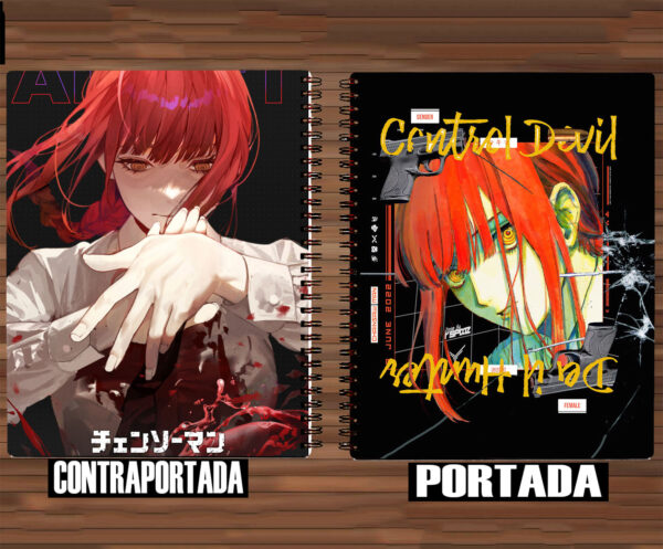 544- Cuaderno / Libreta - Chainsawman