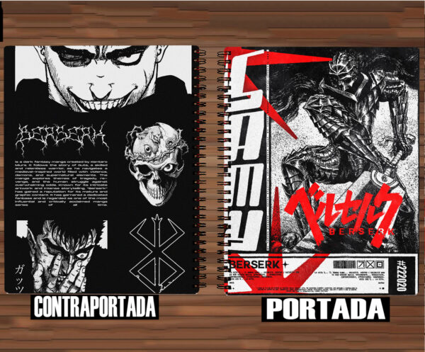 564- Cuaderno / Libreta - Berserk